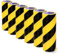 ADHES Wasserdicht Warnband, Selbstklebend Warnklebeband, PVC Absperrband, Boden Markierungsband, Sicherheitsband Zur Kennzeichnung Von Gefahrenzonen, Gelb Schwarz, 50mmx32m,36rolls
