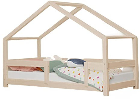 Kinderhausbett Lucky 80 x 160 Beige
