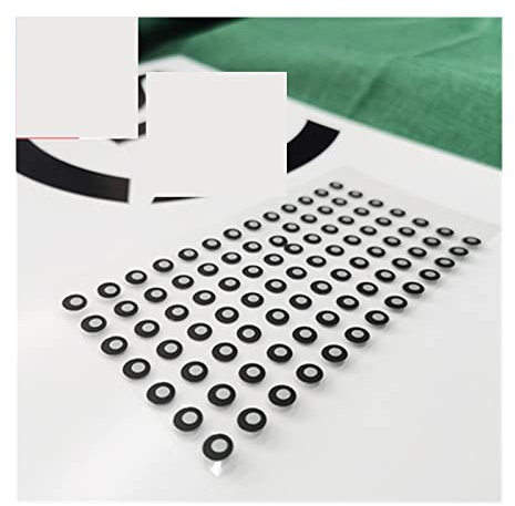 MBROS Handheld-3D-Scanner, 3D-Magnetmarkierungspunkt, Aufkleberpunkt, reflektierender Punkt, Markierungspunkt, Zielpunkt, Positionierungspunkt (Farbe: Typ-2, Größe: L)