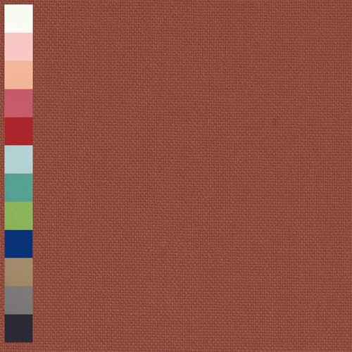 Canvas Stoff Fabian aus 100% Baumwolle, Leinenoptik, uni kupferbraun (Länge am Stück: ab 0,50m / Breite: 140cm)
