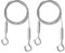 SULIVES 2Pcs Picture Hanging Wires - Mirror Hanging Kit Heavy Duty, Picture Hanging Cord for Potted Plants, Chandelier, Photo Frame, Effortlessly Hang Your Artworks (2m)