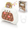 m MU Giocattolo Pop It elettronico Fidget ricaricabile,4 modalità,120 livelli, in Silicone.Console di Gioco a Decompressione Pop It Elettronico.Regalo ideale per Bambini e Adulti.