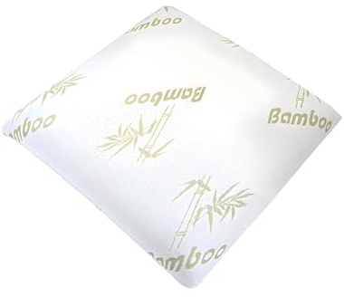Vente-unique - Oreiller mémoire de Forme de NATUREA - 60x60 cm - Douceur