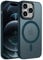 KPPIT Magnetic Case for iPhone 12 Pro Max 6.7-Inch,Compatible with MagSafe, Translucent Matte Back Slim Shockproof Phone Cover (Royal Blue)
