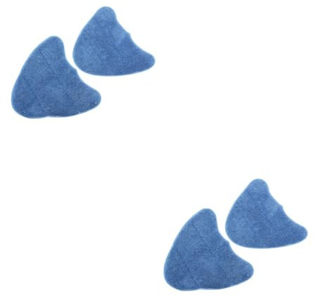 Alipis 4pcs Pack Microfiber Steam Mop Cleaning Pads for Vax Steam Mops for Hard Floors