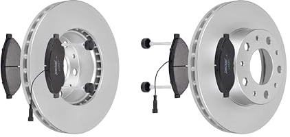 F.BECKER_LINE BREMSSCHEIBEN Ø280MM + BREMSBELÄGE VORNE FÜR FIAT DUCATO PEUGEOT