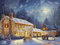 Buffalo Games – Thomas Kinkade – National Lampoon's Christmas Vacation – 100-teiliges Puzzle für Familien – herausforderndes Puzzle perfekt für Spieleabende – Fertige Größe ist 38 x 28 cm