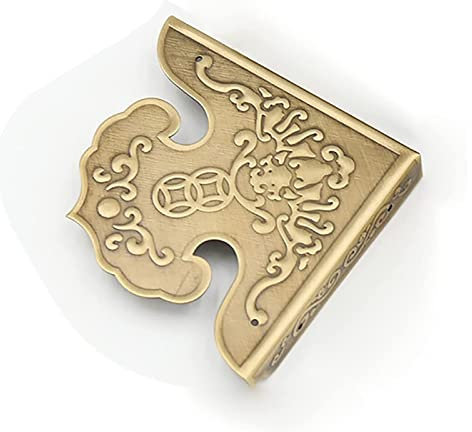 Dekorative Ecken, Antik-Bronze, 8 Stück, Metall, Möbel, Tisch, Ecke für Box, Spind, Schuhschrank, Tür, 3,2 cm, 4 cm, 6,5 cm, 8 cm