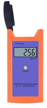 UV-Messgerät, Beleuchtungsstärkemessgerät for tiefes UV-Licht (UVC) UV-Strahlungsmessung Leistungsüberwachung Genaue Messungen Kompakte Größe Hohe Präzision