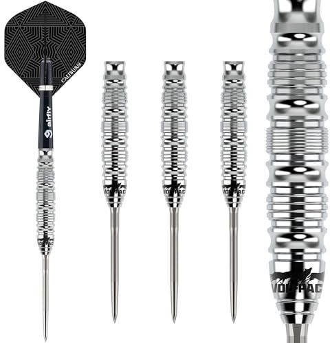 Caliburn Wolfpack Darts | Steel Tip | 90% Tungsten | W5 | 22g