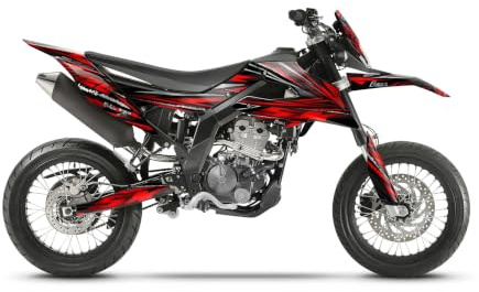 Arider Dekor passend für Aprilia SX 125 2018-2024 | Motorrad Aufkleber Set zum Selbstaufkleben | UV-beständiger Lack-und Verkleidungsschutz | Folierung mit Luftkanal-Technologie | Made in Germany