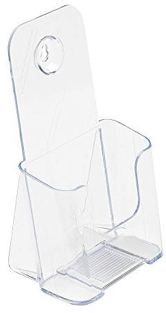 Deflecto Standard-Prospektspender fest 1/3 A4 transparent