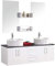 GRAFICA MA.RO SRL Badmöbel Badezimmermöbel Badezimmer Modell Lion 150 cm Waschtisch Schrank Waschbecken