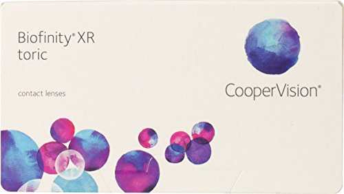 Biofinity XR toric, torische Monatslinsen weich, 6 Stück von CooperVision (erweiterter Parameterbereich)