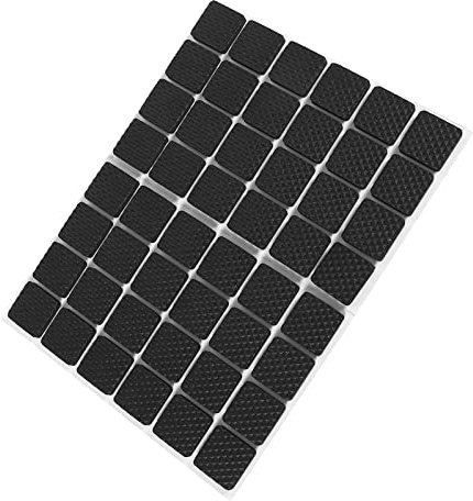 48pcs Pieds en Caoutchouc antiderapant Patin Autocollant protecteurs de Meubles protecteurs Auto-adhésifs Feutre antidérapants Pinces poignées de canapé pour Surfaces de Plancher dures