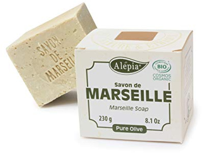 Alepia Savon de Marseille Pure Olive Bio, 200 g