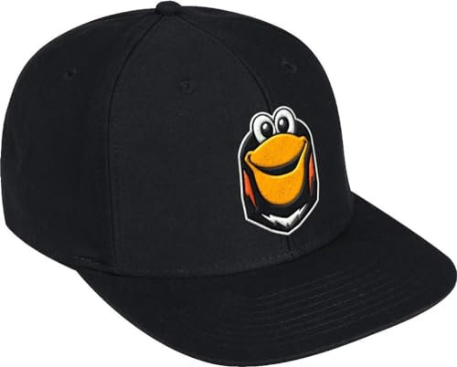 adidas Pittsburgh Penguins Mascot Logo NHL Snapback Cap Schwarz, One Size