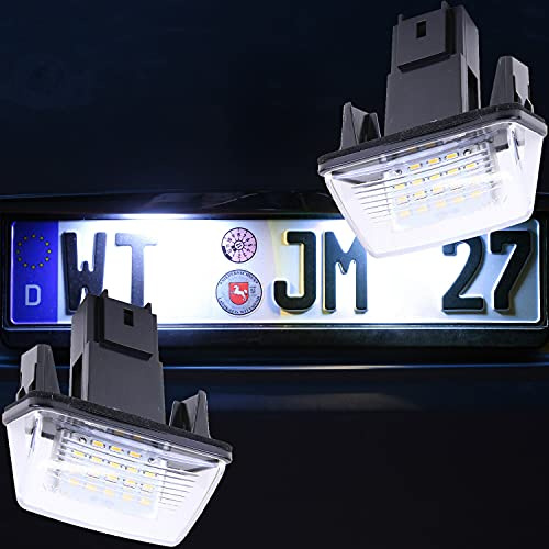 LED Kennzeichenbeleuchtung von Recambo passend für Citroen DS4 | Jumpy | Spacetourer | Saxo