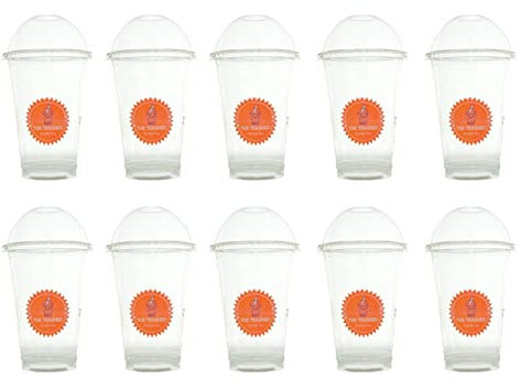 The *TeaShed 10 Bubble Tea Cups | Reusable & Recyclable