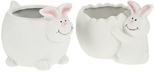 Gadpiparty 2stücke Blumentopf Weiß Keramik Sukkulenten Blumentopf Blumenübertopf Weiß Keramik Übertopf Für Zuhause