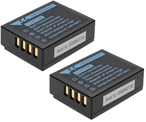 EXTENSILO 2X Batterie Compatible avec Fujifilm X-T100, X-T1, X-T10, X-T20, X-Pro3, X-Pro2, X-T2, X-T200, X-S10 Appareil Photo (1140mAh, 7,2V, Li-ION)