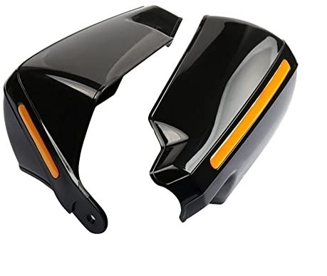 KEDIPU Motorrad Handschutz Griffschutz Für Piaggio MP3 300 MP3 400 MP3 500 Motorradzubehör Handschutz Windschutzscheibe Handschutz Griff Windschutz Handschutz (Farbe : Schwarz)