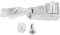 Ejoyous Türgriff Scharnier, Außentürgriffe Reparatursatz Scharnier Chrome Metal Auto Türaußengriff Autotürscharnier OS oder NS für 500 51939041 519645