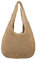 LUI SUI Sac fourre-Tout en Paille Sac à bandoulière de Plage d'été pour Femme, Sac à Main tissé à la Main décontracté de Grande capacité