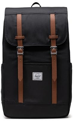 Herschel Unisex's Retreat Backpack, Black, One Size
