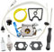 MCHNIC Vergaser Kit für Husqvarna 125B 125BX 125BVX Laubbläser Jonsered Blower B2126 BV2126 Ersatzt 590 46 01-02, 545 08 18-11 und Zama C1Q-W37