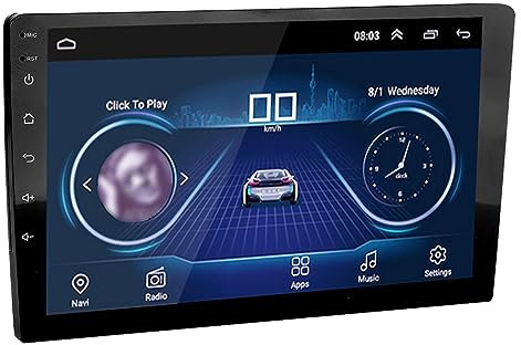 Reproductor MP5 2 DIN con Pantalla de 9 Pulgadas, Radio Multimedia para Coche con WiFi, Compatible con, Carga Torbo (no Camaras)
