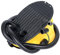 Amosfun Faltenbalg-Fußpumpe matratze pumpe luftmatratzenpumpen Campingpumpe luftmatrazenpumpen Fußbetriebene Pad Pumpe PVC-Entlüftungskappe Ballonpumpe Fußluftpumpe Fußbalg Yellow