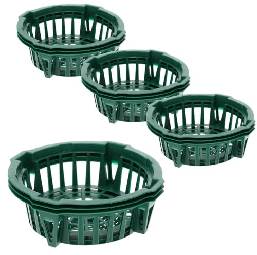 GarPet 12x Pflanzkörbe für Blumenzwiebeln Pflanzkorb Blumenzwiebeln Pflanzkörbe für Tulpen Zwiebelpflanzschale Herbstpflanzung Blumenzwiebelschale 22 cm
