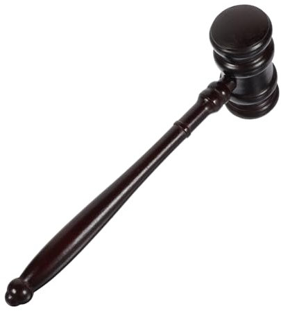 Auktionshammer Holzhammer mit Klar Lautem Klopfton