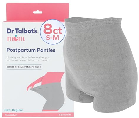 Dr. Talbot's Women's Dr. Talbot's Mom Postpartum Underwear Boy Shorts (pack of 1)