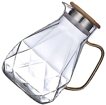 ULTECHNOVO Wasserkocher Automatischer Wasserspender Wasserfilter Party Getränkespender Teesieb Tür Wasserkrug Kühler Pro Brew Pitcher Pumpe Sieb Belüfter Heiß/Eisflasche Epic