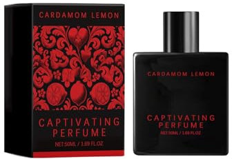 Lemon & Cedar kölnisch wasser - Erfrischender Tagesduft Natürliches Parfumöl mit Zitrusnoten Kardamom Männerduft und Patchouli-Unterton idea für Büro & Freizeit, 50ml (3 pcs)