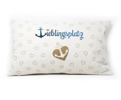 SL. Geschenke Kissenbezug, 30 x 50 cm, Lieblingsplatz