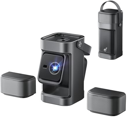 Proyector Inteligente Full HD 1080P, 650 lúmenes ANSI, Google TV
