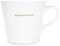Keith Brymer Jones - Word Range - Large Ceramic White Mug - Super Size Tea - 500ml - Gift Boxed