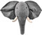 Goodtimera Tier Wandhalterung Tierkopf Elefant Gestalten Tierkopf Wandkunst Wand Wanddekoration, Wanddeko Dekoration, Simstehend Tierkopfverhandlung Für Kinderzimmerdekoration
