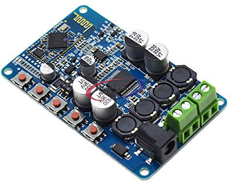 TDA7492P 2x25W 2x50W V4.0 Audio Receiver Digital Amplifier Board Module with AUX Interface (blue-50Wx2)