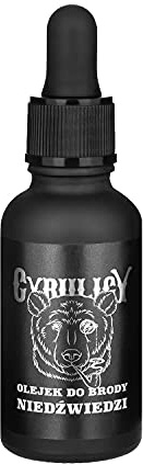 Cyrulicy Hochwertiges Bärenöl 30ml | natürliche Zusammensetzung Premium Produkt | Kinnöl mit Whiskey und Kaffee Duft | weicht und pflegt den Bart | ideal als Geschenk für Bartz