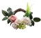 DUO ER Künstliche Blumenkranz Simulation Floral Dekor Garland Plastic Tuch Gefälschte Blumenkranz (Farbe : 05)