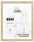 Schloss BILDERRAHMEN Ben 50x70 cm, Dekor Beige Vintage