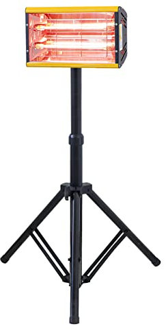 DATOUBOSS 2000W Lacktrockner Infrarot Trockner Strahler Infrarot Lampenlicht Kurzwellige Anhebbare Karosserielack Infrarot Lacktrockner Aushärtungs Lampe (220V EU)