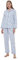 GLOBAL Ensemble de Pyjama pour Femme 100% Coton
