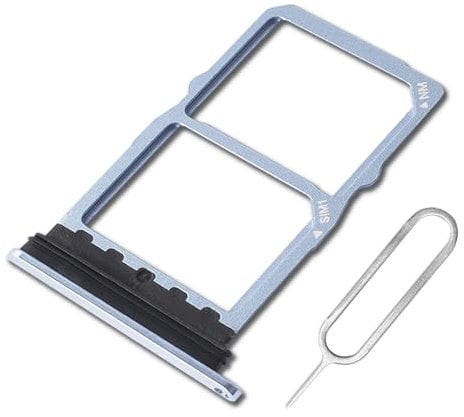 Eonpam SIM Kartenrahmen für (Huawei P30) Original Qualität Ersatz Karten Rahmen Inkl SIM Kartenschlitz Pin (Atemkristall)