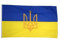 Fahne Flagge Ukraine NEU 150 x 90 cm Flaggen Fahnen,ukrainische Flagge hissfertig mit Ösen (90 x 150 cm, B - 1PC)