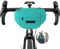 Bomence kleine Fahrrad Lenkertasche Hüfttasche 2-in-1, Gürteltasche, nachhaltige Bauchtasche aus recycelten Plastikflaschen PET, Fahrradtasche vorne (Türkis)